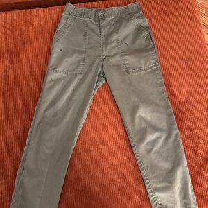 Vintage Military Green Pants Mens Size 28